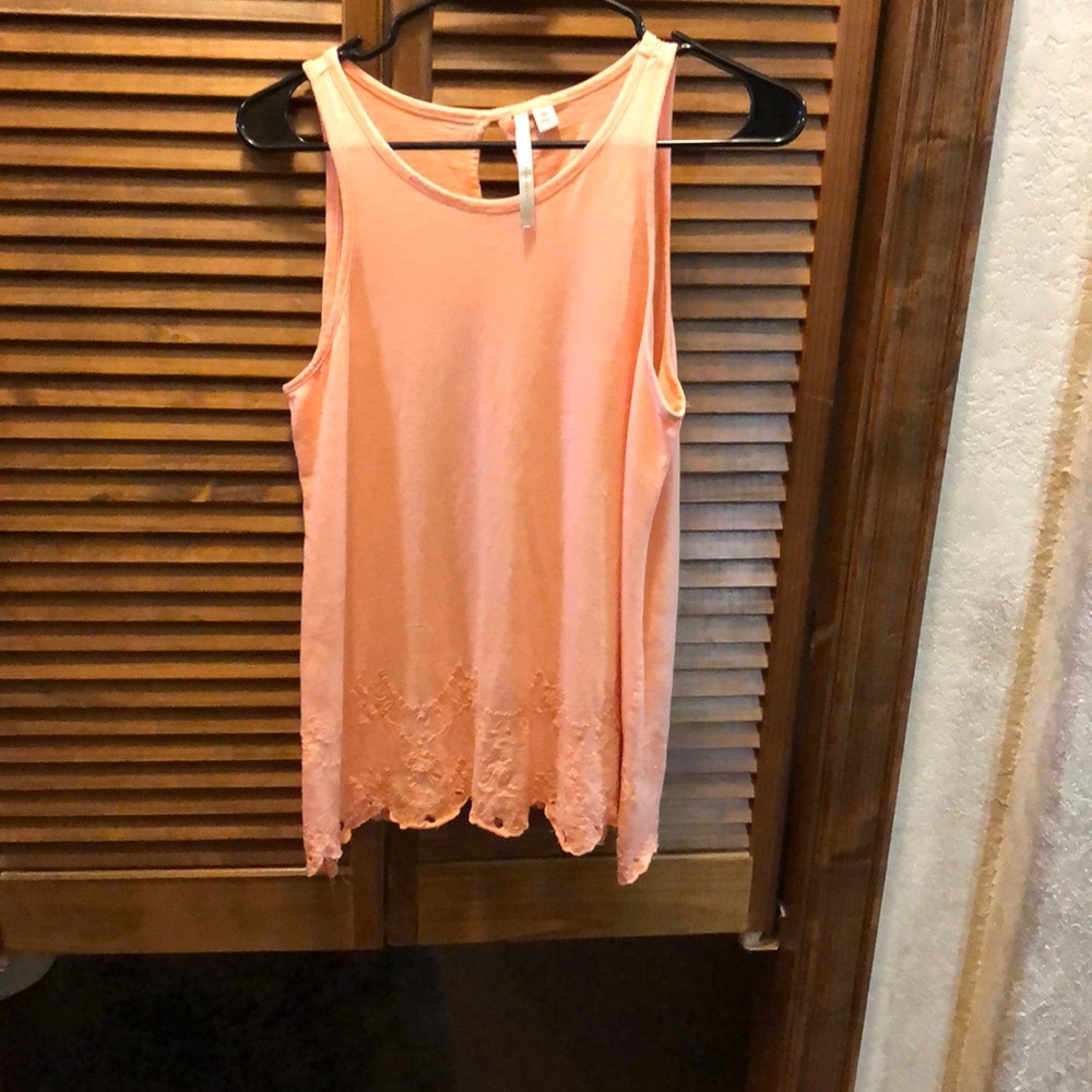 Lauren Conrad peach xsmall tunic tank